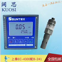 【suntex监测仪】EC-4300RS 微电脑盐度测量RC/EC电导率仪RS485