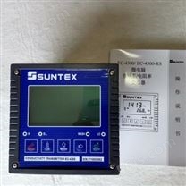 中国台湾上泰SUNTEX电导率/电阻率仪EC-4300RS配电极8-241微电脑变送器双输出