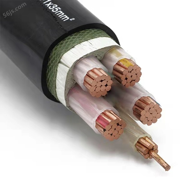 低烟无卤型矿用电缆产品结构图