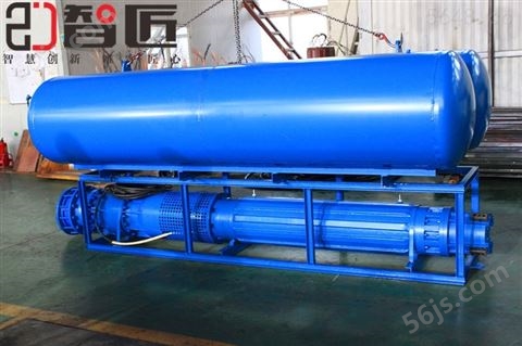 天津智匠河道取水浮筒式潜水泵